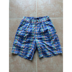 Polo by Ralph Lauren Pleated Plaid shorts Boy‎ size 12